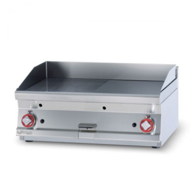  Πλατώ αερίου διπλό 1/2 λείο 1/2 ραβδωτό